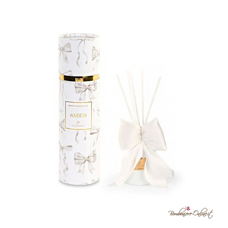 Bomboniera Profumatore Fiocco Bianco