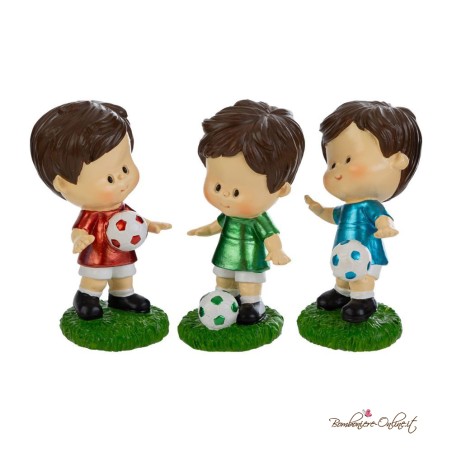 Bomboniera Bambini Calciatore con Pallone