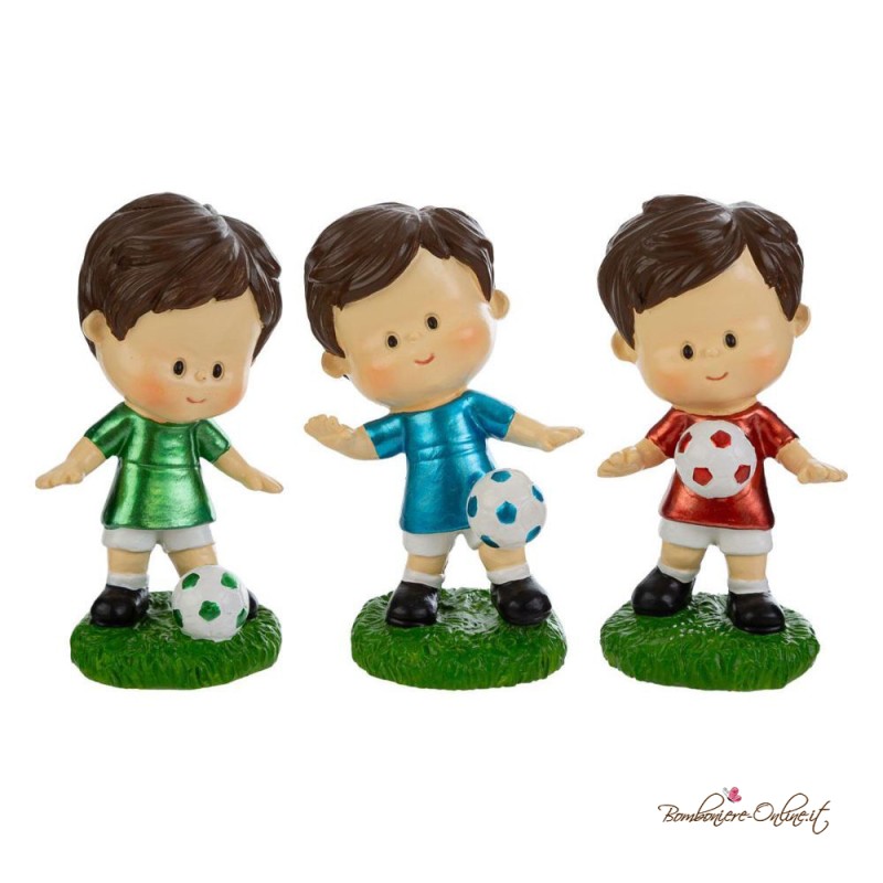 Bomboniera Bambini Calciatore con Pallone