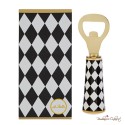 Bomboniera Apribottiglie Oro Decorazione Scacchi