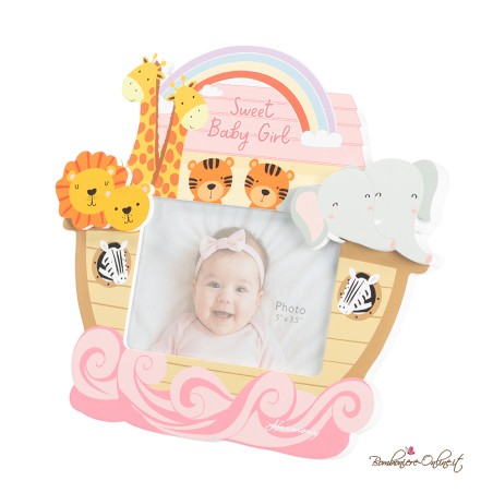 Bomboniera Portafoto Arca di Noè Girl