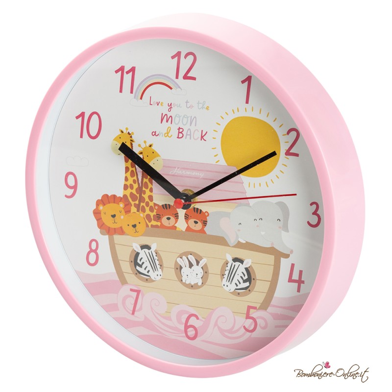 Bomboniera Orologio Arca di Noè Girl