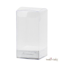 Bomboniera Porta Piantina Porcellana Bombata cono Frase