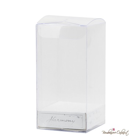 Bomboniera Porta Piantina Porcellana Bombata cono Frase