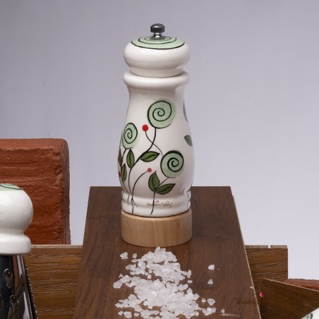 Bomboniera Solidale Macinasale Bocciolo Verde