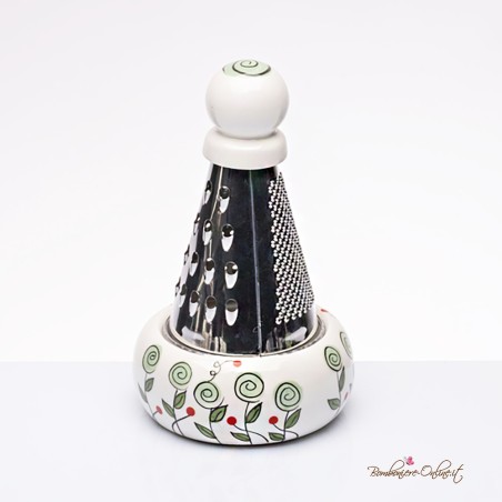 Bomboniera Solidale Grattugia Bocciolo Verde