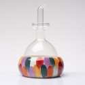 Bomboniera Solidale Oliera in Vetro e Ceramica Pennello Madame d'Oliò