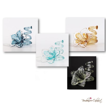 Bomboniera Solidale Fiore di Vetro Multifunzione