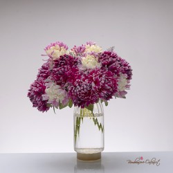 Bomboniera Solidale Vaso Grande per Fiori Lampada con Luce Led