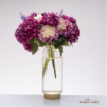 Bomboniera Solidale Vaso Medio per Fiori Lampada con Luce Led