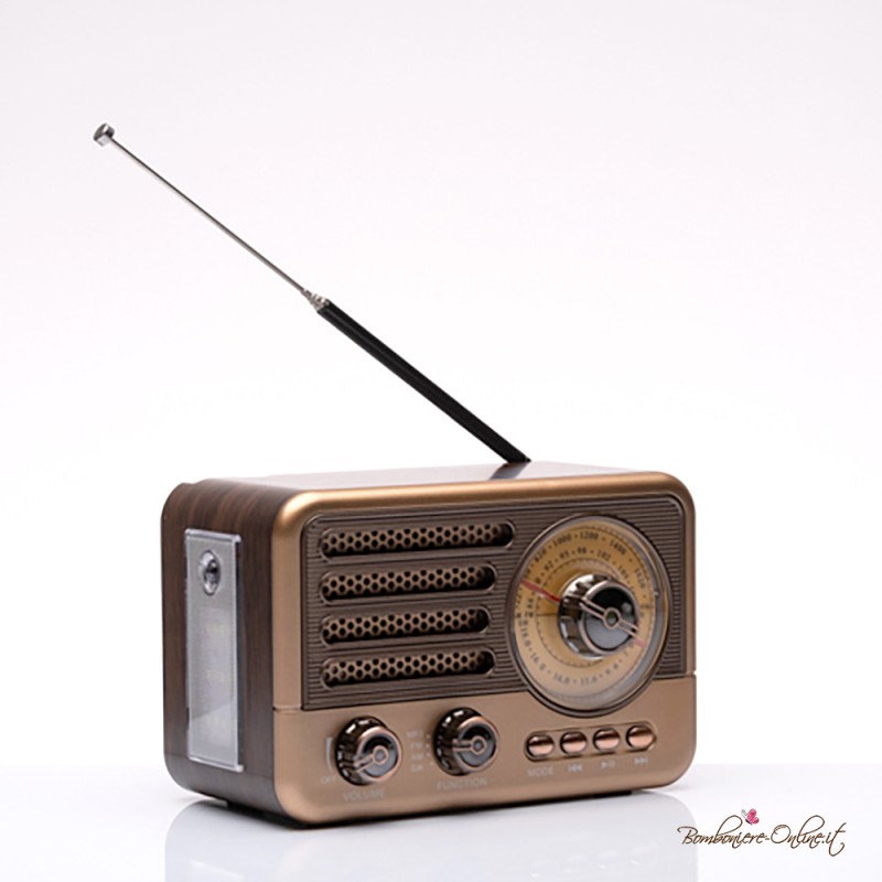 Bomboniera Radio Speaker Vintage B