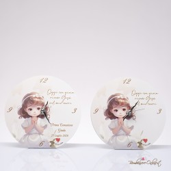 Bomboniera Orologio Prima Comunione Bambina Personalizzabile