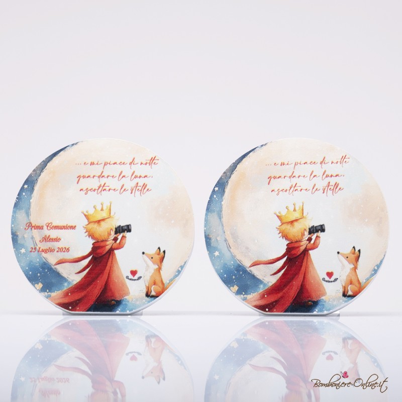 Bomboniera Solidale Quadretto "Piccolo Principe" Personalizzabile