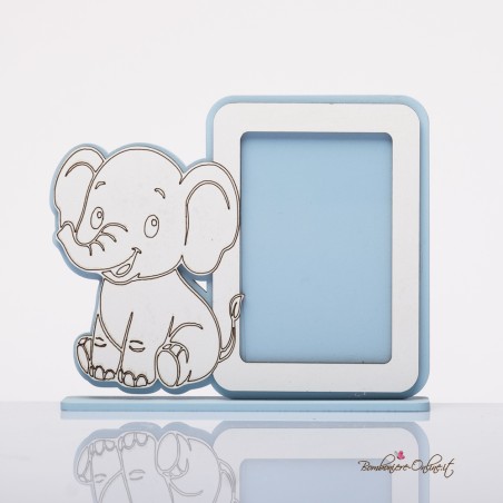 Bomboniera Solidale Portafoto Elefante azzurro