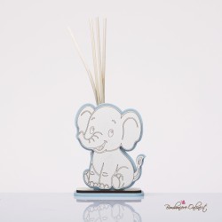 Bomboniera Solidale Profumatore Elefante azzurro