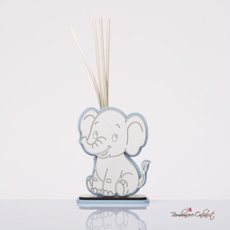 Bomboniera Solidale Profumatore Elefante azzurro