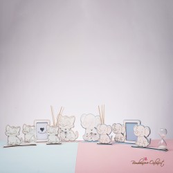 Bomboniera Solidale Clessidra Elefantino azzurro