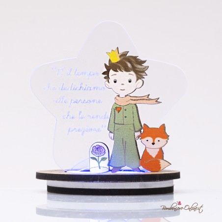 Bomboniera Solidale Lampada Led serie "Piccolo Principe" Color