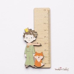 Bomboniera Solidale Righello serie "Piccolo Principe" Color