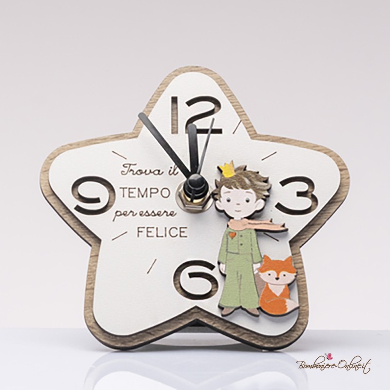 Bomboniera Solidale Orologio serie "Piccolo Principe" Color
