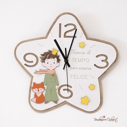 Orologio da Parete serie "Piccolo Principe" Color