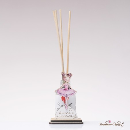 Bomboniera Solidale Porta Profumo serie "Ballerina"