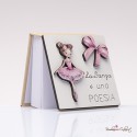Bomboniera Solidale Post It serie "Ballerina"