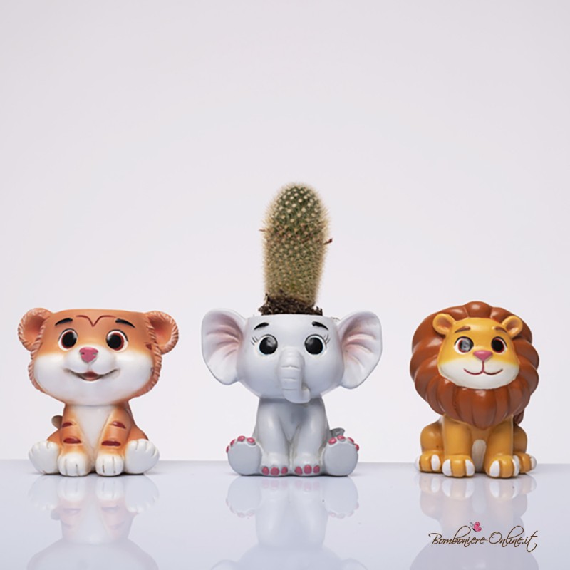 Bomboniera Solidale Caspò Animali della Giungla