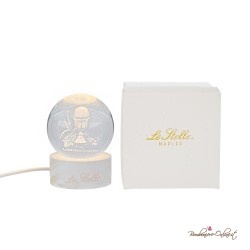 Bomboniera Lampada Globo Luminoso Prima Comunione USB