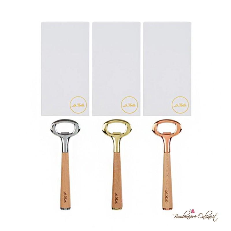 Apribottiglie in Metallo 3 Colori