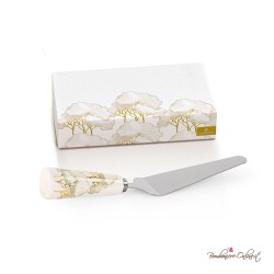 Bomboniera Paletta per Torta Alberi Intrecci