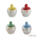 Bomboniera Salvadanaio Grande in Ceramica Colorata