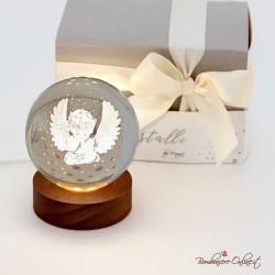 Bomboniera Lampada Grande Sfera Luminosa Angioletto