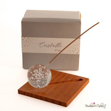 Bomboniera Portaincenso Piccolo Sfera Bolle