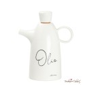 Bomboniere Utili Oliera Piccola in Ceramica Bianca