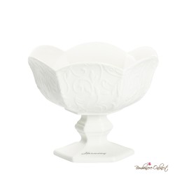 Bomboniere Coppa in Porcellana Bianca