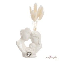 Bomboniera Profumatore Sacra Famiglia in Porcellana bianca