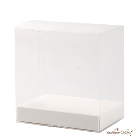 Bomboniera Porta piantina Cuore in Porcellana Bianca con Frase