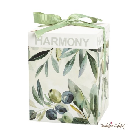 Bomboniere Utili Oliera con Dosatore Decoro Foglie