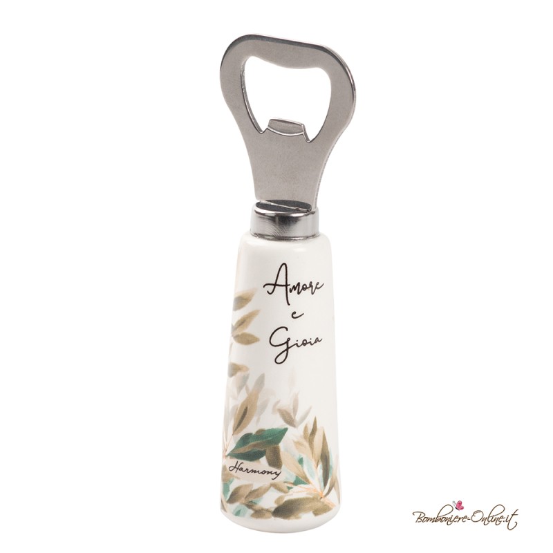Bomboniere Utili Apribottiglie con Decoro Foglie