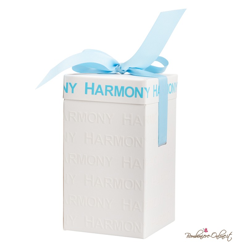 Bomboniera Carillon in Porcellana Orsetto Celeste con Corona