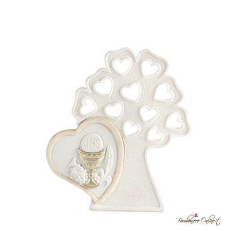 Bomboniera Albero Cuori Prima Comunione