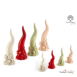 Bomboniera Cornetto ROSA Portafortuna Grande