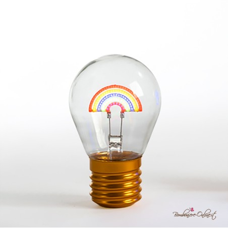 Bomboniere Lampadina Arcobaleno