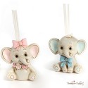 Bomboniera Profumatore CELESTE Elefantino Seduto