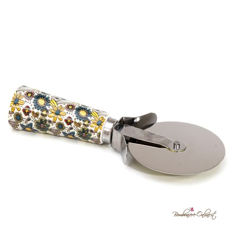 Bomboniera Rotella Tagliapizza Fiori in festa