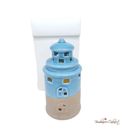 Faro in Porcellana con Luce Led
