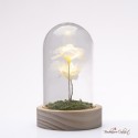 Bomboniera Lampada Cilindro Fiori