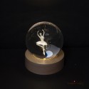 Bomboniera Lampada Sfera Ballerina sulle Punte