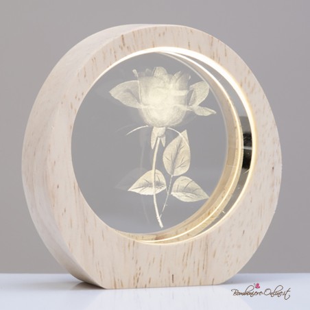 Bomboniera Lampada Cerchio Rosa - BMB-EMH3195-27